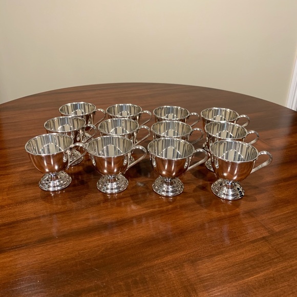 VTG Electroplated Nickel Silver Cups #12 - Picture 3 of 9